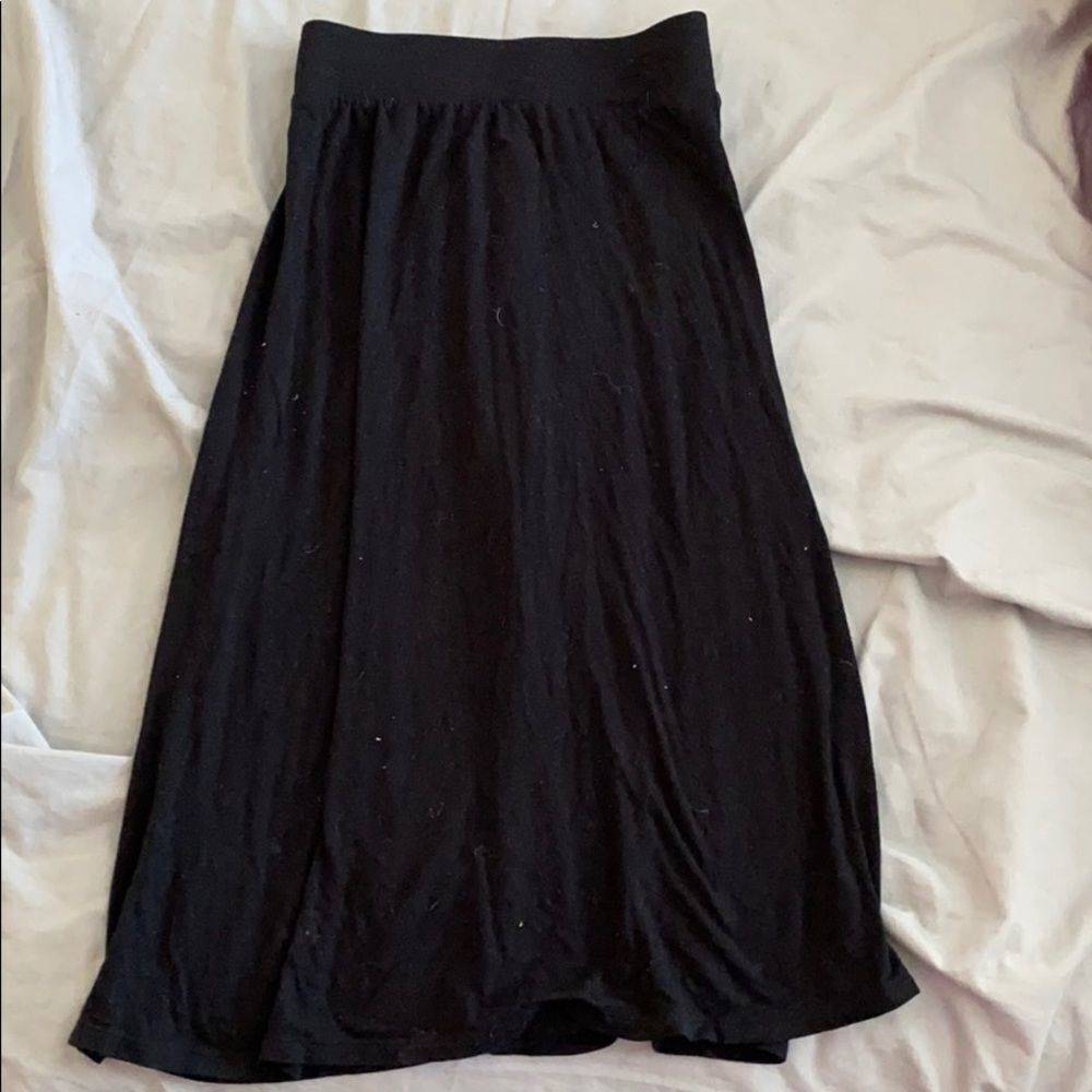 Cat & Jack Girls Black Elastic Waist Skirt Size 4/5 Casual School wear